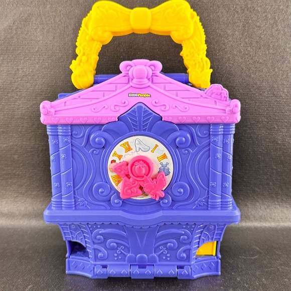 Fisher-Price Other - Fisher-Price Little People Disney Princess Cinderella On-the-Go Playset